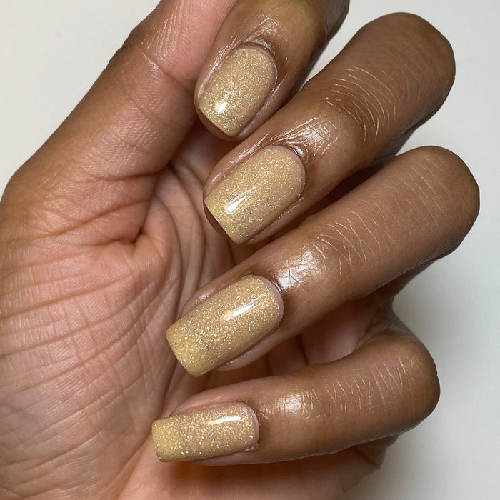 Twinkled T - Crystal Sand Gel Polish