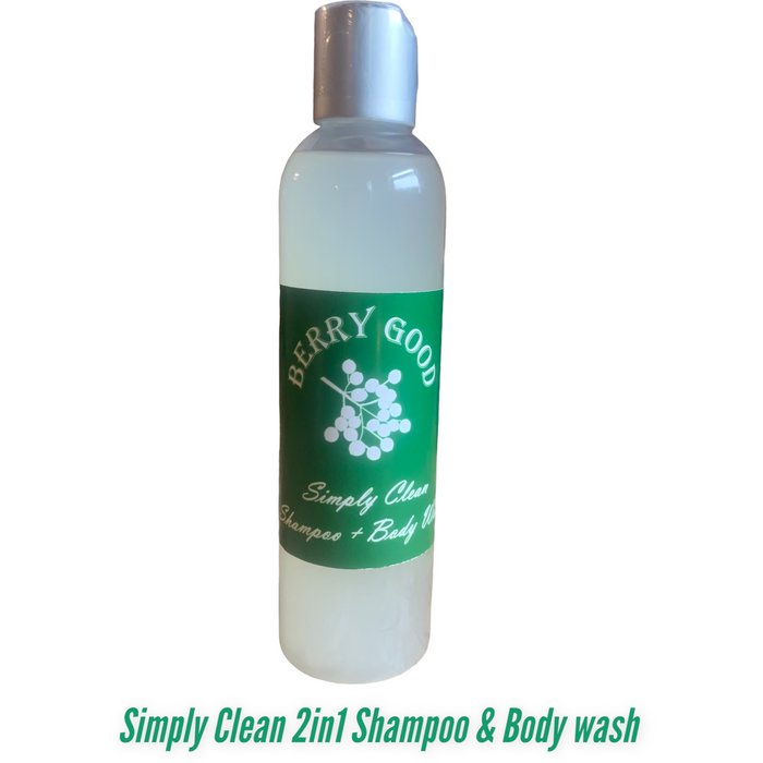 The Berry Good Elixir Co - Simply Clean 2in1 Shampoo/Body wash