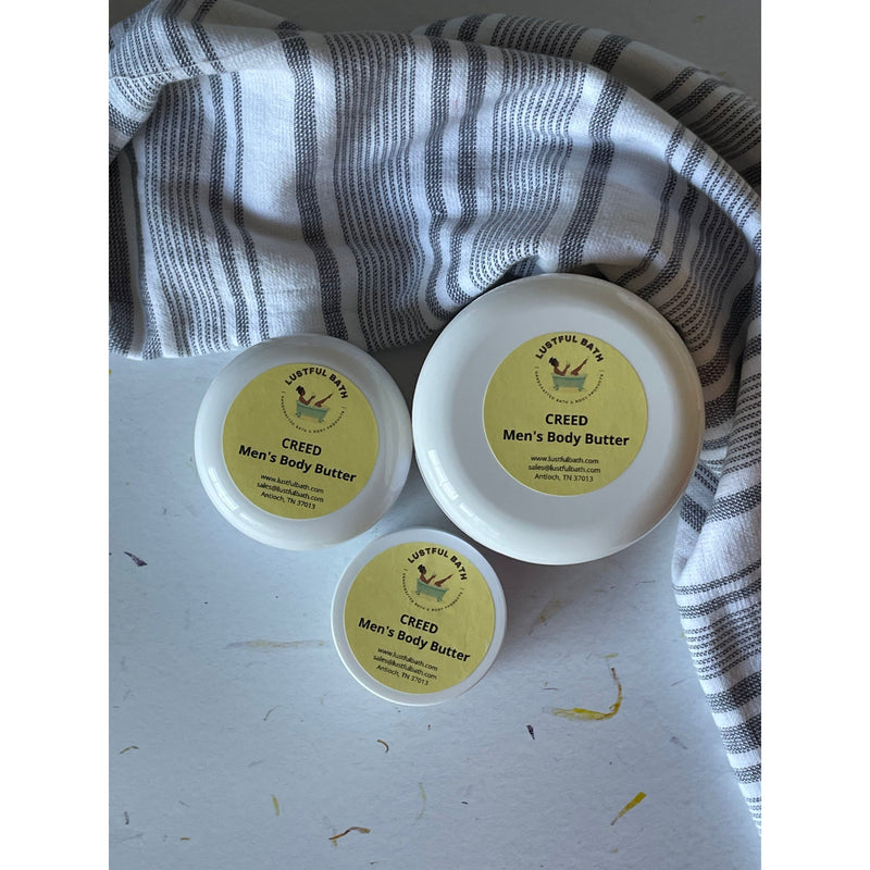 Lustful Bath, LLC CREED MEN'S BODY BUTTER Butters