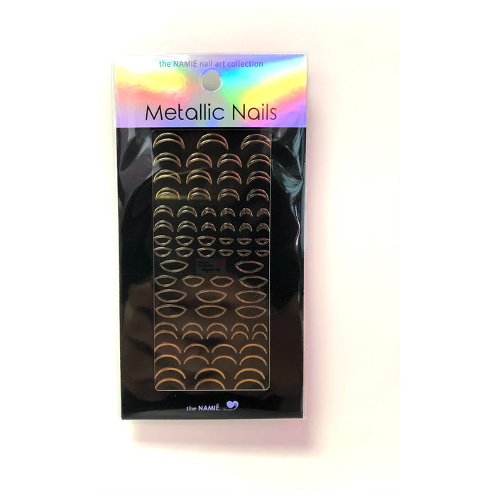 Sylphkiss - Metallic Nail Stickers - Mgold-005