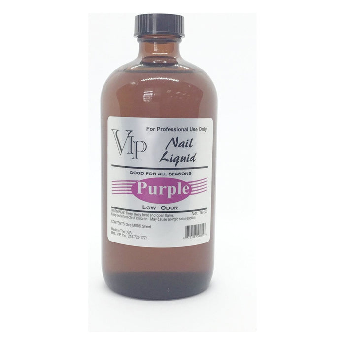 Vip - Purple Nail Liquid Monomer (MMA) 016oz