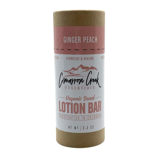 Cimarron Creek Essentials - Ginger Peach Organic Lotion Bar 2oz