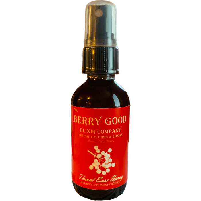 The Berry Good Elixir Co - Throat Ease Spray 2oz.