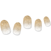 laurenbbeauty Gold Dusted Gel Nail Wrap Nail Art Kits & Accessories