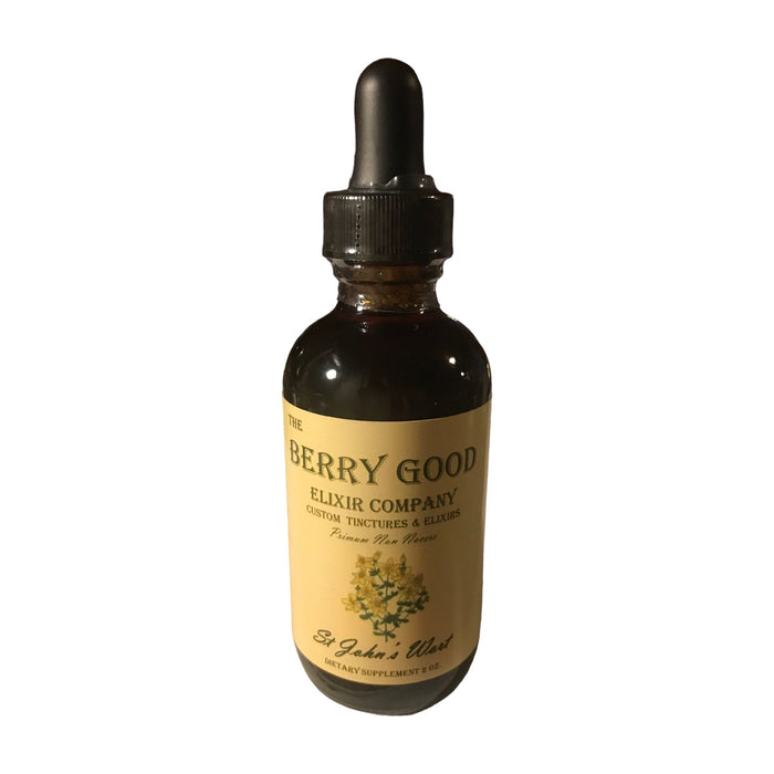 The Berry Good Elixir Co - St. John’s wort 2oz.