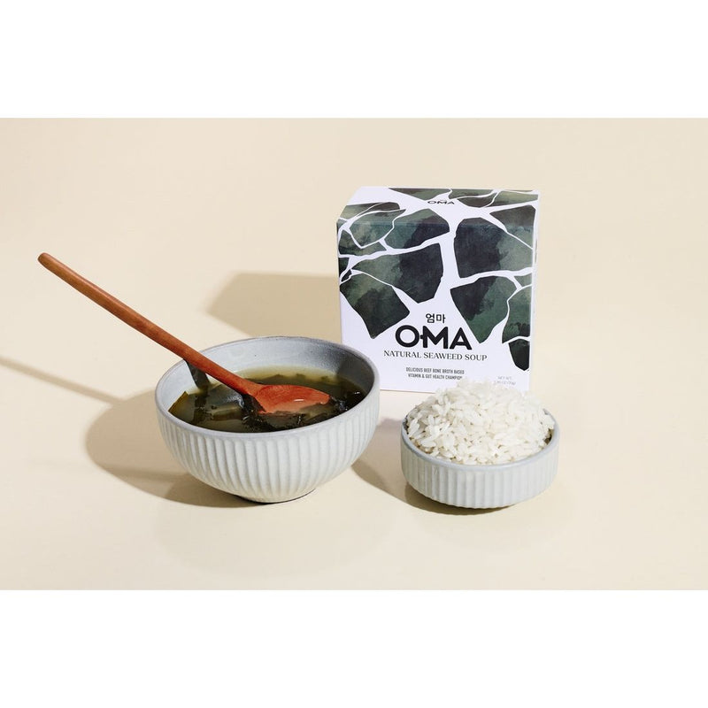 OMA Natural Food Nourishing Seaweed Soup Beef Bone Broth