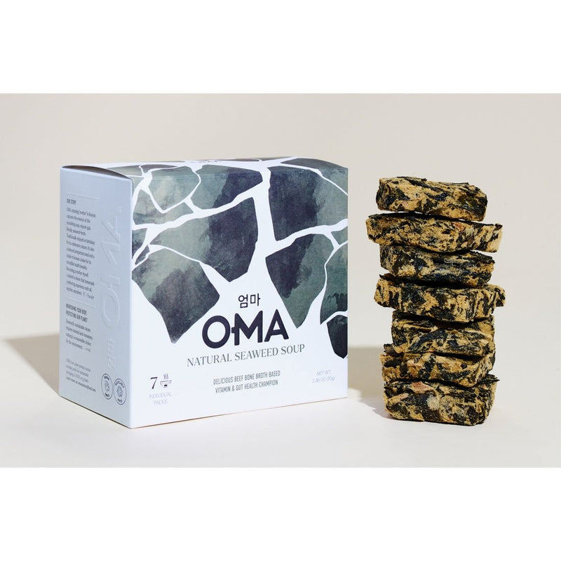 OMA Natural Food Nourishing Seaweed Soup Beef Bone Broth