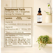 Paleolife Vitamin D3 & K2 Antique White 1 Pack,3 Pack,6 Pack