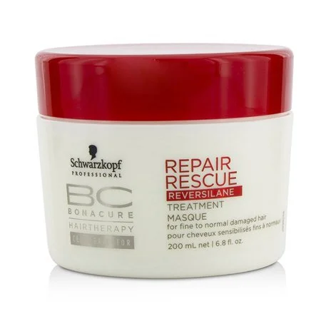 Schwarzkopf Schwarzkopf Professional Bonacure Repair Rescue Treatment 6.8 fl oz (200 ml) Hair Care Product Light Gray