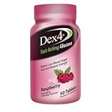 dex-4 Preferred Plus Pharmacy Glucose Tablets Raspberry Flavored 10 Tablets Nutrition Gels & Chews