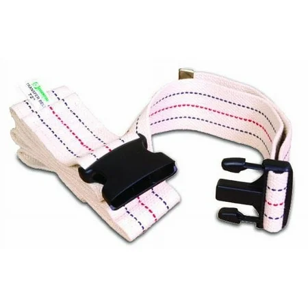 Essential Medical Essential Medical Supply- Inc P2504 Standard Gait Belt- 72 in. Long- Plastic Buc Medical