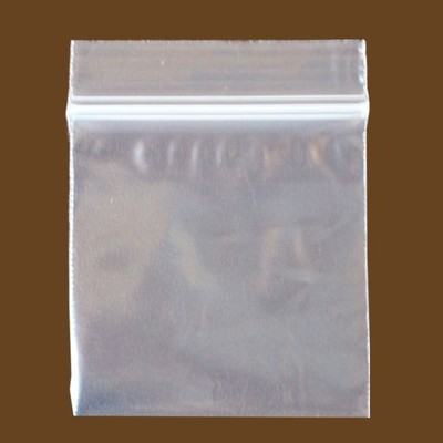 Ziploc 3"x3" Zip Lock Clear Poly Recloseable Plastic Baggies, 2 Mil. 100 Count Storage & Organization