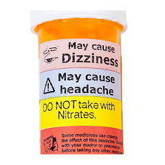Medical Warning Labels – "DO NOT TAKE ASPIRIN" (183 ct)