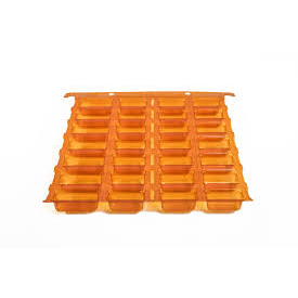 Dispill® 28-Cell Multi-Dose Packaging – Amber Blister 500 ct