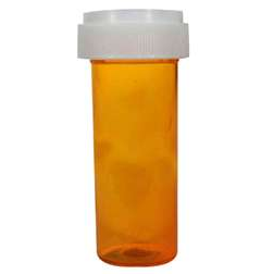vials 60 Dram Amber Vials with Reversible Caps – 90 Count Medical