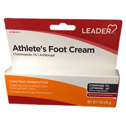 Leader Leader™ Athlete's Foot Cream (1% Clotrimazole) – 14g Health Care