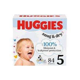 Huggies Huggies® Snug & Dry – Size 4 (84 Count Total) Diaper Kits