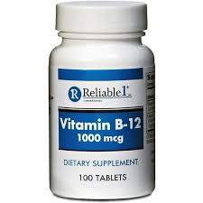Reliable-1 Laboratories Reliable-1 Laboratories Vitamin B-12 – 1000 mcg (100 Tablets) Vitamins & Supplements
