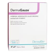 Dermagauze Dermagauze™ DS Sterile Impregnated Dressing – 4" x 4" (Latex-Free) First Aid