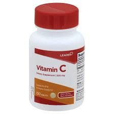 Leader Leader™ Vitamin C 1000 mg – High Potency Immune Support (100 Caplets) Vitamin C Supplement