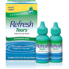 Clear Eyes Lubricating Tears Eye Drops – 0.5% Carboxymethylcellulose (15 ml) Vision Care