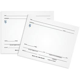 medical Medical Prescription Pad – 100 Leaves per Pad paper products