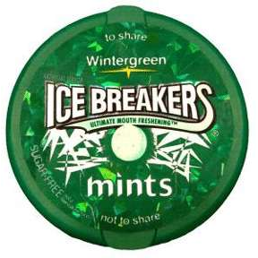 Ice Breakers ICE BREAKERS® Wintergreen Mints – 8 Pack (1.5 oz Each) Candy