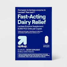fast acting Fast Acting Lactase Enzyme – 9000 FCC Units (32 Caplets) Vitamins & Supplements