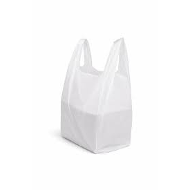 0 AYP T-Sack Plastic Shopping Bags – 12" x 7" x 23" (1000 Count) Paper & Plastic Shopping Bags