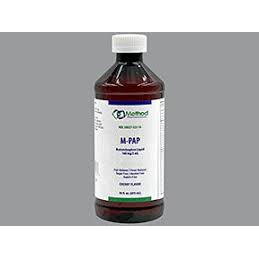 m-pap M-PAP Acetaminophen Liquid – 160 mg / 5 mL (4 Fl Oz / 118 mL) Health Care