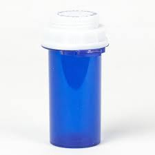 vials Blue Flip-Top Reversible Cap Vials – RV 240 (16 Dram Size) Medical