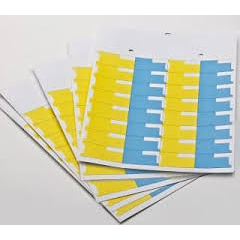 0 Dispill® Premium Labels – Yellow/Blue (500 Count) Gray