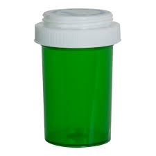 1-clic 1-Clic™ Prescription Vials – 20 Dram Green (Model RV 145) Health Care