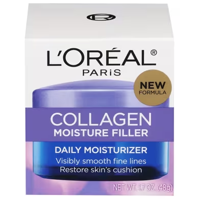 L'Oreal L'Oréal Paris® Collagen Moisture Filler Daily Moisturizer Cream, 1.7 oz Skin Care Lavender