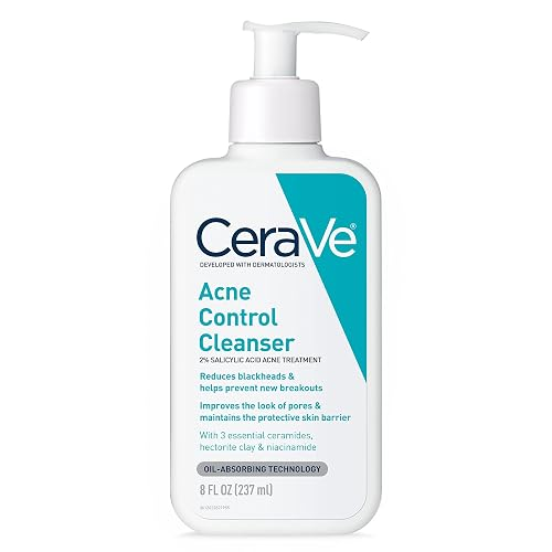 CeraVe CeraVe® 2% Acne Control Cleanser, 8 oz Skin Care White Smoke