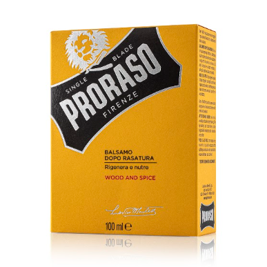 Proraso Proraso Beard Balm Wood & Spice 3.4 Oz Beard Balm Goldenrod