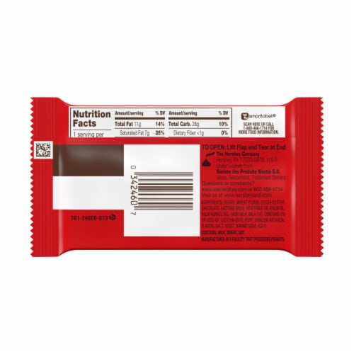 Kit Kat Kit Kat Crisp Wafers In Milk Chocolate Candy Bar 1.5 Oz Candy & Chocolate Firebrick