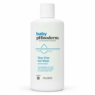 Phisoderm Phisoderm Baby Tear-Free Gel Wash, Gentle Clean, 8 Fl Oz Baby & Toddler Lavender