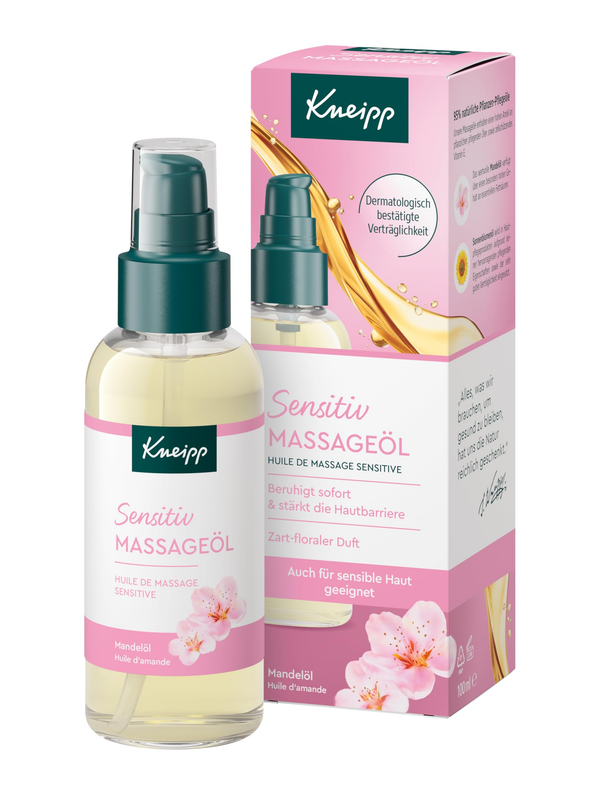 Kneipp Sensitive Massage Oil 100ml