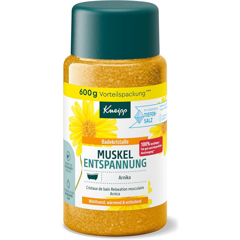 Kneipp Kneipp Muscle Relaxing Bath Crystals 600g Bath Additives White Smoke