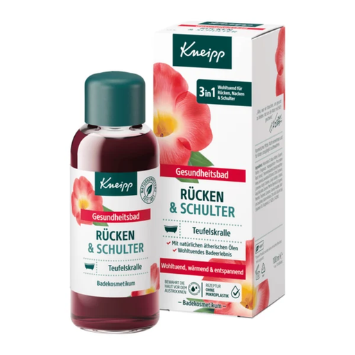 Kneipp Kneipp Back & Shoulder Wellness Bath Oil 100ml Bath & Body White Smoke