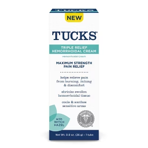 trucks Tucks Triple Relief Crm 0.9oz Medicine & Drugs White Smoke