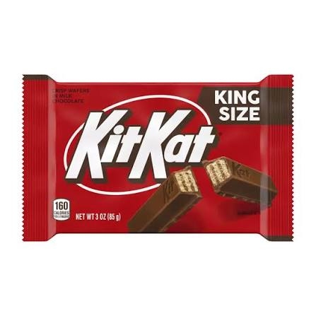 Pasteur Pharmacy KIT KAT King Size Chocolate Wafer Bar Candy & Chocolate Firebrick