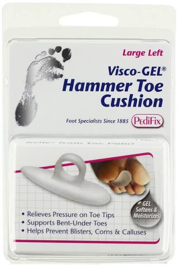 PediFix® Visco-GEL® 3-Loop Hammer Toe Cushion (#P1036-E) Large Left