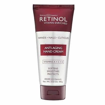 Retinol Retinol Anti-Aging Hand Cream 3.52oz Skin Care White Smoke