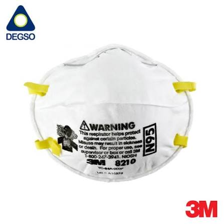 3M 8210, 8210 Particulate Respirator, N95