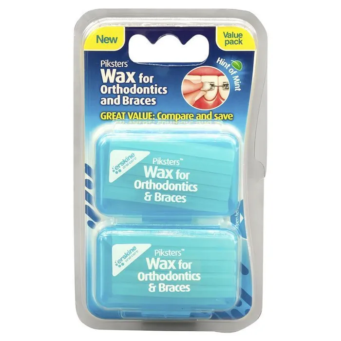 Wax for Braces Wax for Braces Twin Pack – 00033 Oral Care Gray