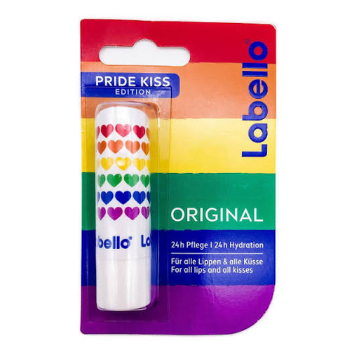 Labello Labello Classic Care Pride Kiss Edition 24h Lip Balm – 4.8 g Lip Balms & Treatments Firebrick