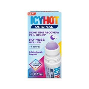 Pasteur Pharmacy Icy Hot Rest & Recovery No Mess Lavender & Chamomile Pain Relief Liquid – 2 fl oz Hot & Cold Therapies Lavender