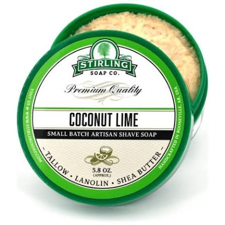 Stirling Coconut Lime Shave Soap